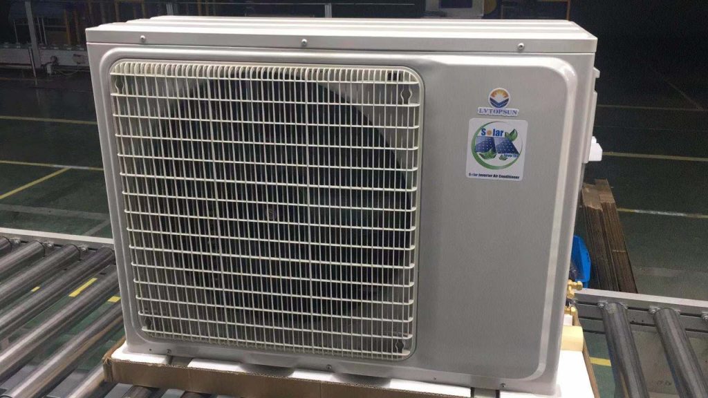 Cục nóng máy lạnh năng lượng mặt trời