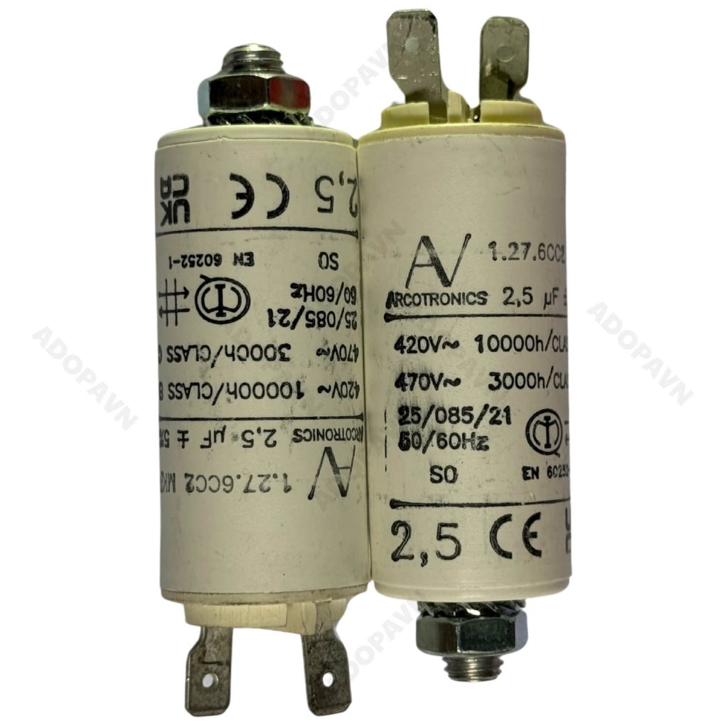 Tụ Điện AV Arcotronics MKP 2,5uf