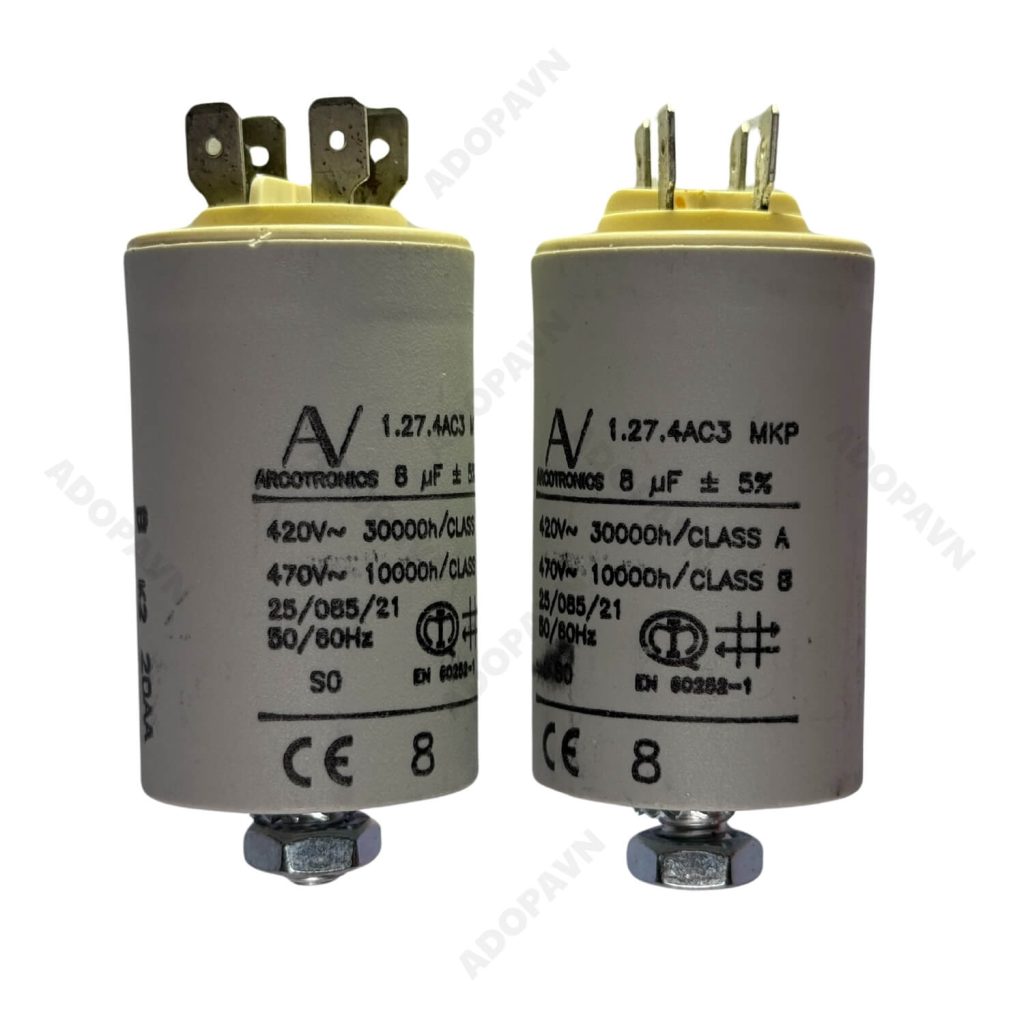 Tụ Điện AV Arcotronics MKP 8uf