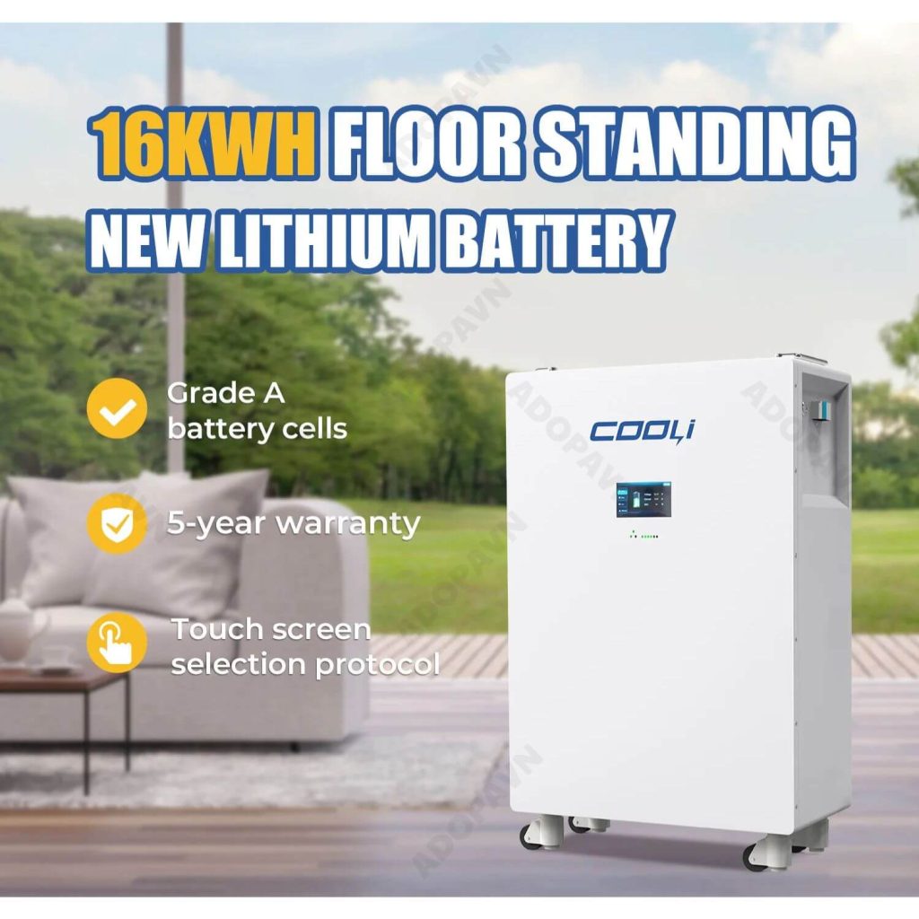 Pin lưu trữ cooli 16kw