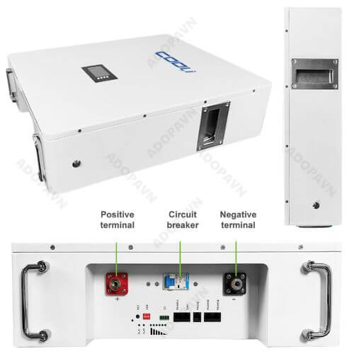 Hình tổng thể Pin cooli 5kwh