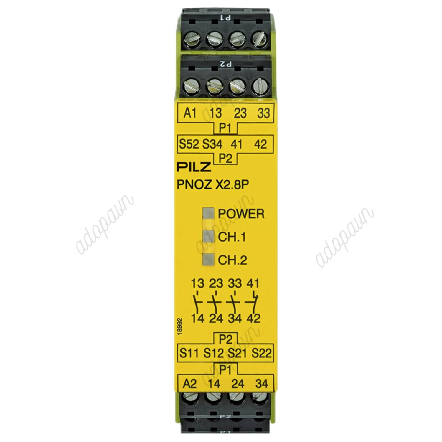 Rơ-le an toàn tích hợp thời gian trễ Pilz PNOZ s5 mã 777301 chính hãng tại ADOPAVN